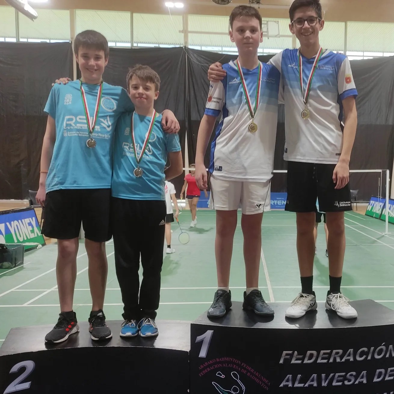 Podios en el TTR Vitoria y buena actuación en la Liga Nacional Primera Plata celebrada en Gijón